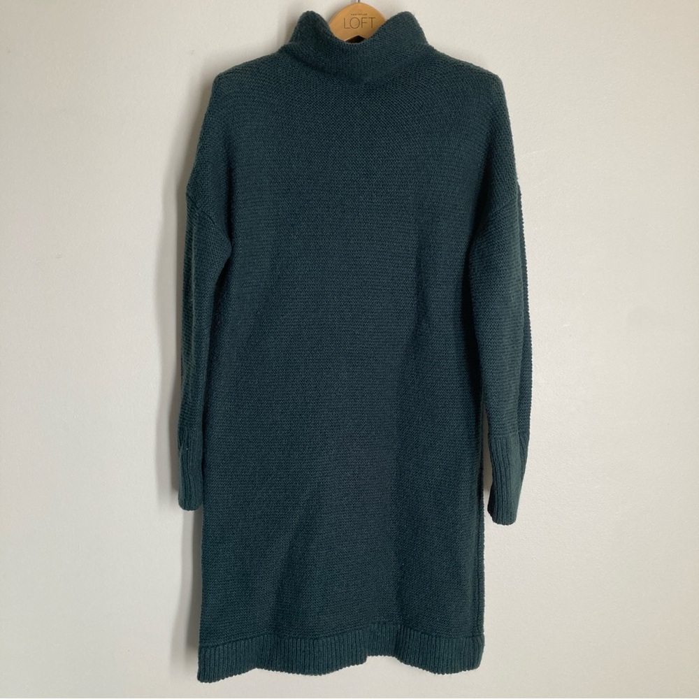 Cloth by Design Green Mock Neck Sweater Dress Size Small